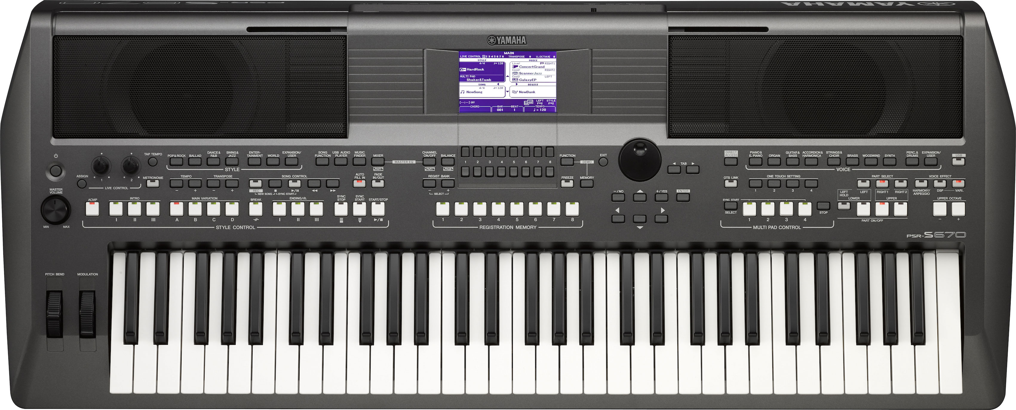 Keyboard-Yamaha-PSR-S670